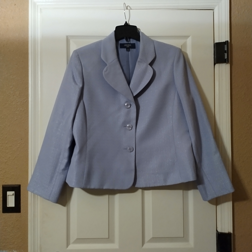 Jones New York Soft Blue Blazer